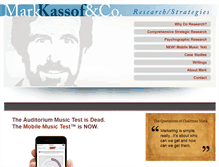 Tablet Screenshot of kassof.com